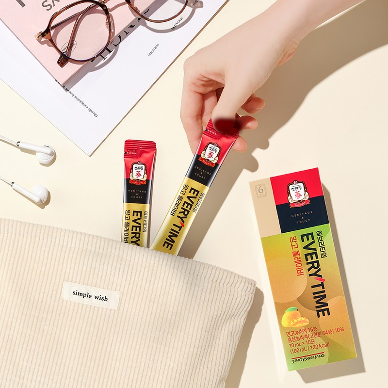 Jeonggwanjang CheongKwanJang Everytime Mango Flavor 10ml 20 packets / 정관장