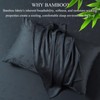 HCORA Jacquard Viscose Derived from Bamboo Pillow Cases King Size