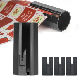 LANGNIDORIS Wrapping Paper Cutter for Rolls, Wrapping Paper Cutter, Wrap Slice for Rolls, Wrapping Paper Cutter for Christmas, Valentine's Day, Birthday, Holidays, Craft Gift Wrapping Paper