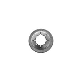 Auveco 3/16" Stud Flat Push-On Retainer 7/16" O.D.  Box of 100