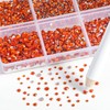 Beadsland Flat Back Rhinestone for Nail Art, SS3-SS10 6 Mixed