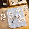 30 Sheets Uncle Paul Coin Binder Sheets for 2" x