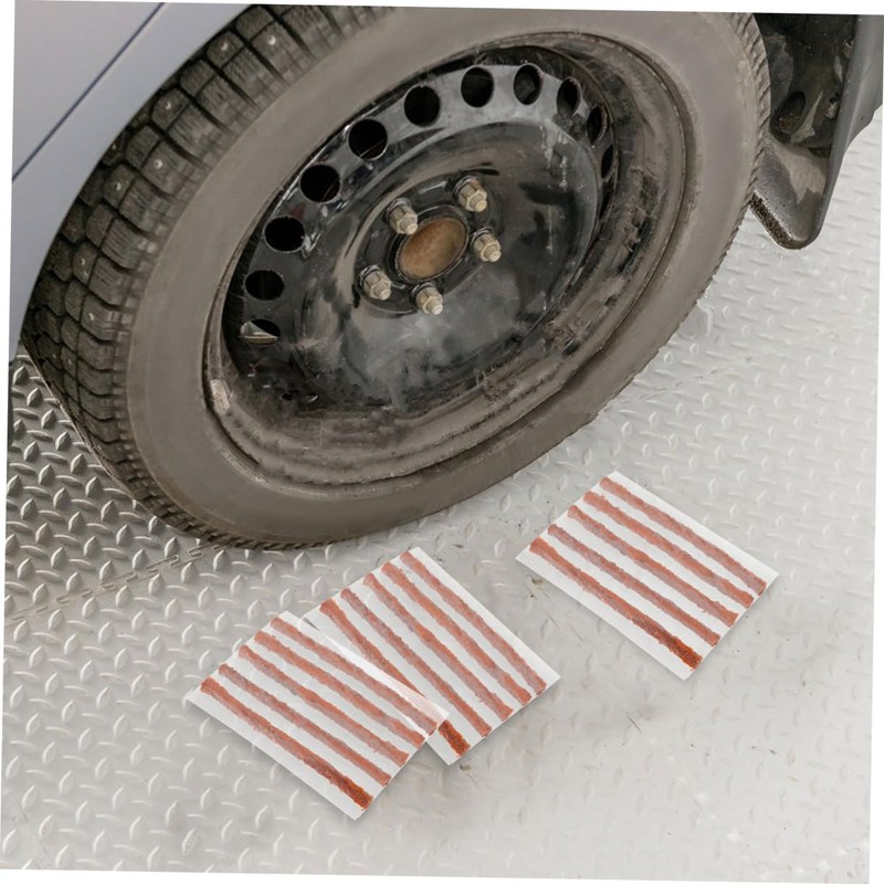ULTECHNOVO 60pcs Tire Repair Kit Self Vulcanizing Strips for Car