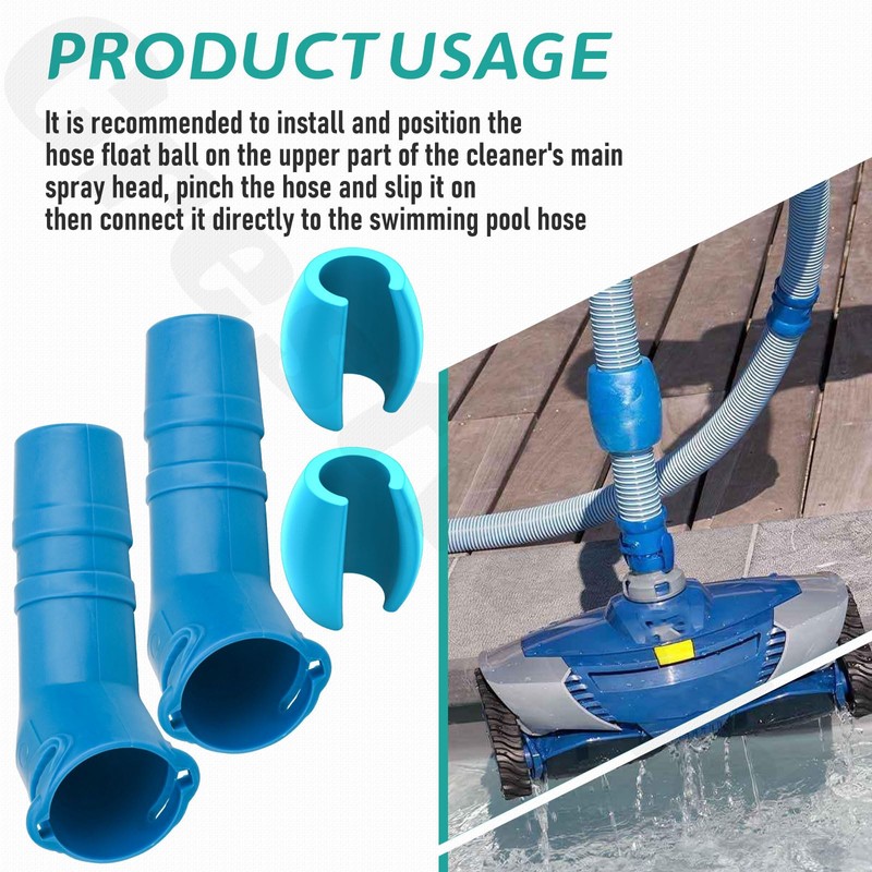 R0526800 Hose Float & R0532400 Twist Lock 45-Degree Elbow Compatible