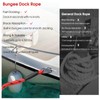 4 Feet Bungee Dock Line with Stainless Steel Clip &