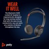 Plantronics Poly Blackwire 5220 Stereo USB-C Headset +3.5mm Plug +USB-C/A