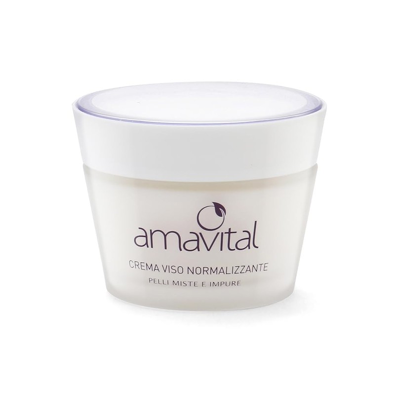 Cream face normal izzante AMAVITAL skin for mixed and impure