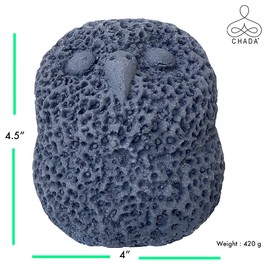 Chada Magic Owl : Activated Charcoal Decorative Deodorizer, No Chemicals, Natural Room Odor Eliminator, Neutralizer, Absorb Smoke Smell, size 420g