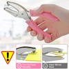 Hole Punch for Paper Crafts-Single Shape Metal Handheld Portable for