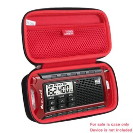 Hermitshell Hard Travel Case for Midland - ER210 Emergency Compact Crank Weather AM/FM Radio