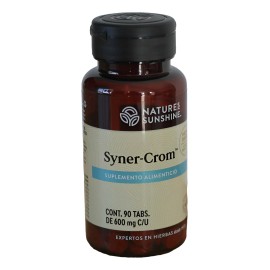 Natures Sunshine Syner-crom 90tabletas
