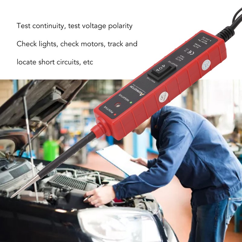 6‑24V Auto Electric Circuit Tester Power Test Probe Universal for