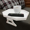 Forzaddik Side Tables Sofa Armrest Clip-On Table, Recliner Armchair Organizer