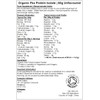 Organic Pea Protein Isolate - BCAAs - Whey Alternative -