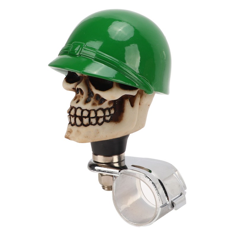Skull Shape Steering Wheel Spinner Booster Car Power Handle Suicide