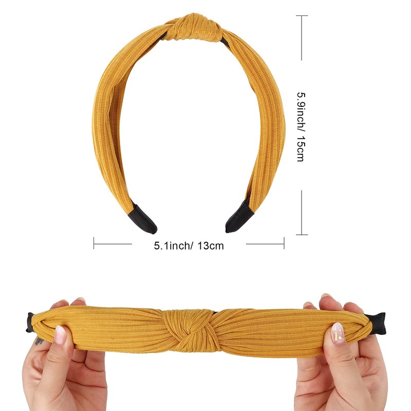 DRESHOW 8 Piezas Diademas de Pelo Anchas Diademas para Mujer