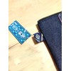 Japanese Modern Tatami Edge and Denim Pouch Made in Japan