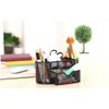 Netume office desk organiser, metal mesh pen holder, table organiser,