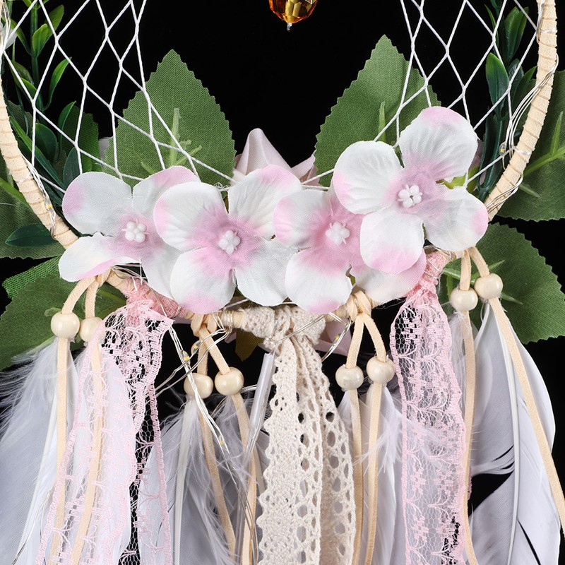 Home Garden Decoration Wall Hanging Feather Dreamcatcher Pendant Gift with