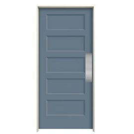 Generic Door Push Plate with Adhesive Mount, Brushed Stainless Steel (3 x 12'')