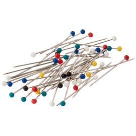 Dritz 79 Color Ball Pins, 1-1/16-Inch (200-Count)