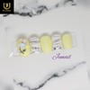 Handmade nail tips for the flower you gave me -