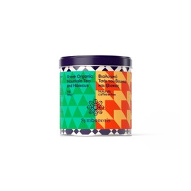 Symbeeosis Organic Mountain Tea with Hibiscus - Antioxidant Detox Beverage, Enhanced with Dry Tea Extract, Natural Immune Booster & Diuretic, Refreshing All-Day Drink, Caffeine-Free