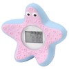 Baby Water Thermometer Starfish Clock Timing 3 Color Light Floating