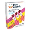 Pure Organic Layered Fruit Bars, Variety Pack, 0.63 oz, 28-count