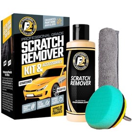 ExoForma Car Scratch Remover Kit for Scratches & Swirls - Paint Correction System with Drill Attachment, Polishing Pad & Microfiber Towel - Restores Color, Gloss, and Shine - for All Paint Finishes