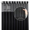 ROHSCE Hookless Shower Curtain Set with Snap-in Liner, 250GSM Waffle