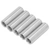 5PCS M12 Cylindrical Coupling Nuts 304 Stainless Steel Female Thread