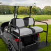 Golf Cart Seat Covers - Breathable Fabric Universal Rear Seat