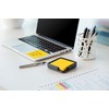 Post-it Note Holder, 3x3 in, Gray, 1 Notes Holder/Pack (ED-654-G)