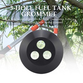 3 Hole Fuel Tank Grommet, 3 Hole Fuel Tank Grommet Replacement for Trimmer Lawnmower 13211546730 V137000030 Lawn Mower Fuel Tank Nozzle Accessories