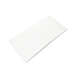 WESTEND CHOICE Extra Wide Headbands 11cm Plain Stretchy Kylie Head Band Unisex Bandeau Headbands for Women & Men Soft Hairbands Yoga Bandana Headband (White)
