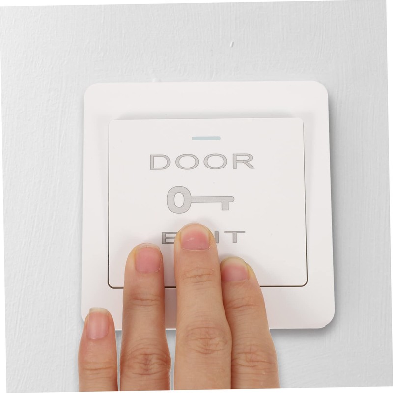 CORHAD Security Door Access Cover 2-Piece Push to Exit Button