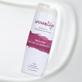 WENNALIFE Hair Conditioner for Damaged Dry Hair, Hair Extensions Conditioner 6.7 fl.oz./200ml Deep Hair Conditioner for Women Moisturizing Hydrating SulfateFree Conditioner Acondicionador Para Cabello