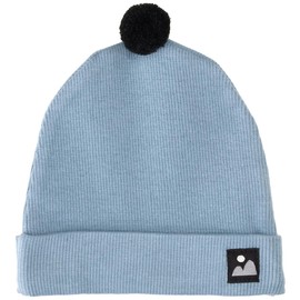 Pinokio Baby Boys' Warm Bonnet with Pompom Beanie Hat, WINTER 22 BLUE