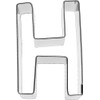 Birkmann 1010711210 Letter H Cookie Cutter, 6 cm, 5 x