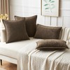 MIULEE Pack of 2 Couch Throw Pillow Covers 18x18 Inch