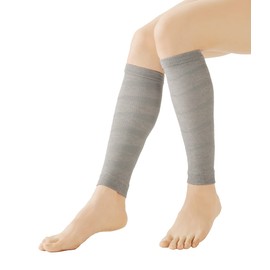 Selvan Compression Calf Supporter, Gray, Set of 2