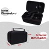 LTGEM Case Compatible with Maypug Mini Projector, Black(Case Only)