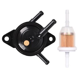 AMICAREP Fuel Pump for Kohler Vacuum Fuel Pump with Filter Fits for Kohler 17-25HP Engine Briggs & Stratton Honda Yamaha Small Engine Lawn Mower Replacement OE# 49040-7001