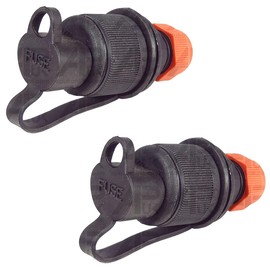 2x 3 Pin Male Plug COBO Type Replacement for Case International IH Ford New Holland Tractor