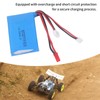 RC Lithium Battery 2S 7.4V 2000MAH Powerful Circuit Protection Light