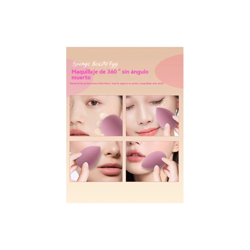Set de 14 esponjas de maquillaje, Beauty blenders