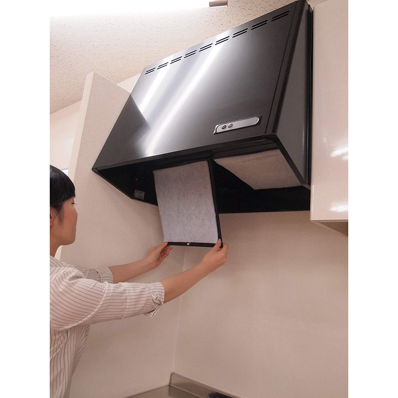 Towa Sangyo Range Hood Filter, White, Approx. 18.9 x 23.6