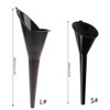 Auto Engine Oil Funnel,Black,Multi-Function Auto Engine Oil Petrol Change Funnel