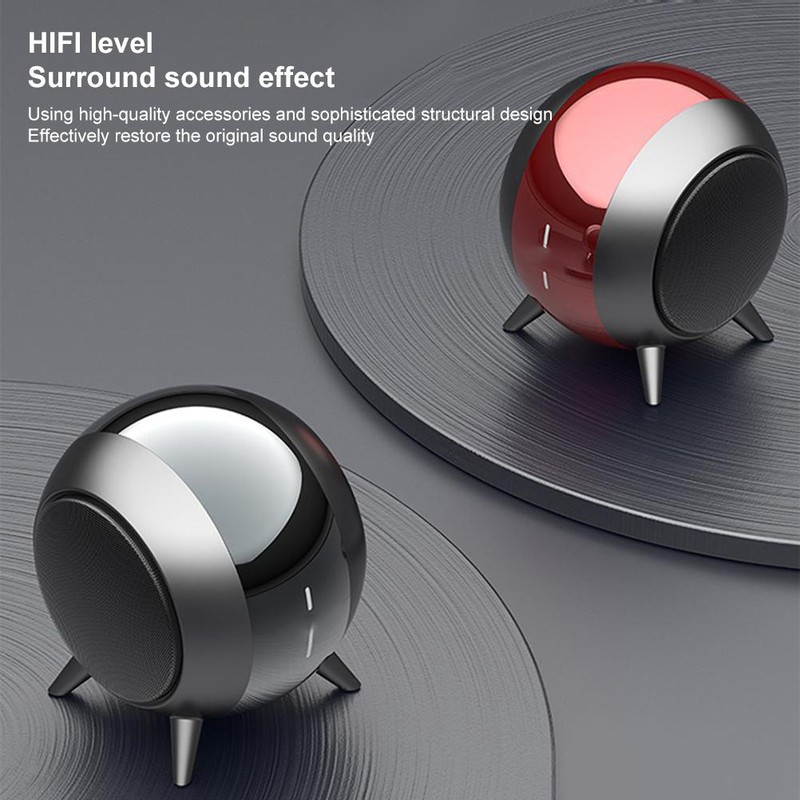 Mini Portable Bluetooth Speaker Wireless Speaker Portable Metal Bluetooth Speaker